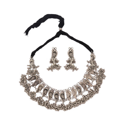 Tanirika- Oxidised Necklace Set