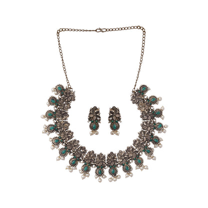Anindita- Oxidised Necklace Set