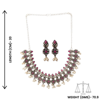Sumedha – Stone-Studded Necklace Set