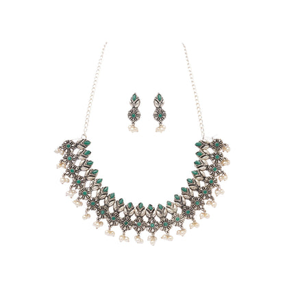 Sumedha – Stone-Studded Necklace Set