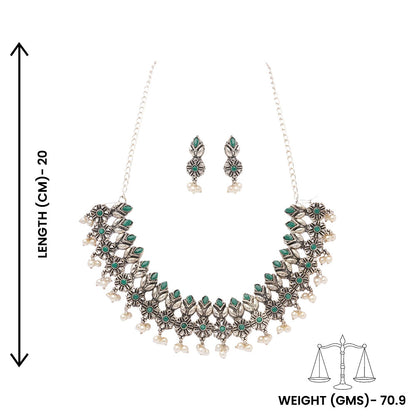 Sumedha – Stone-Studded Necklace Set