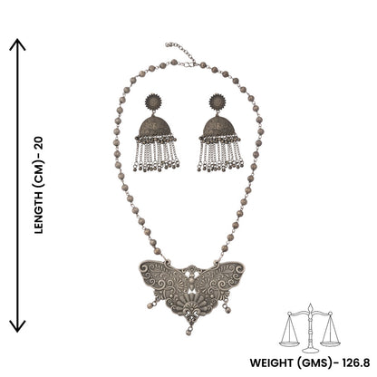 Kalpita- Brass Neckpiece Set