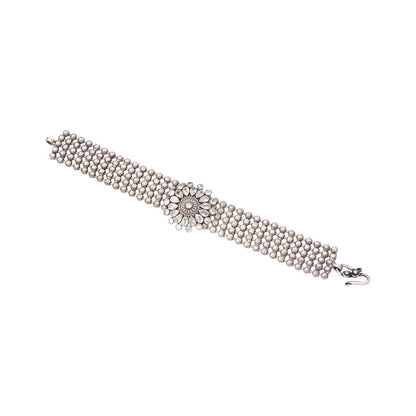 Vistaar- Oxidised beaded bracelet