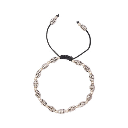 SuvarnaBahu- Silver Brass Bajuband