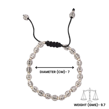 Sitaara- Oxidised beaded bracelet