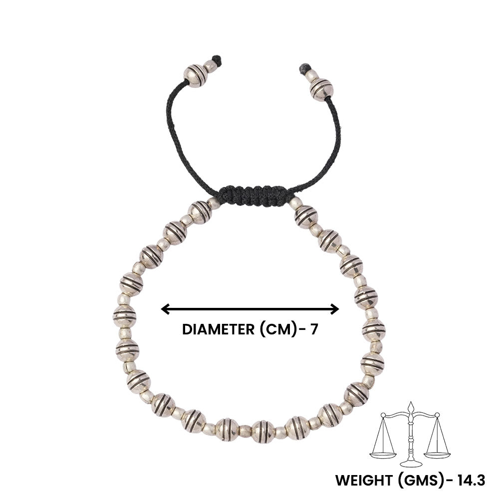 Mani- Oxidised beaded bracelet
