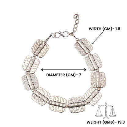 RajatKada- Oxidised beaded bracelet