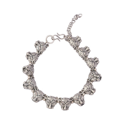 BaaghBandh- Silver Brass Bajuband