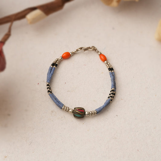 Meghna- Oxidised beaded bracelet