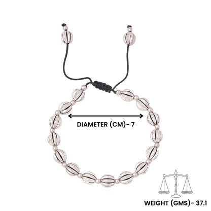 Kalyani- Oxidised beaded bracelet