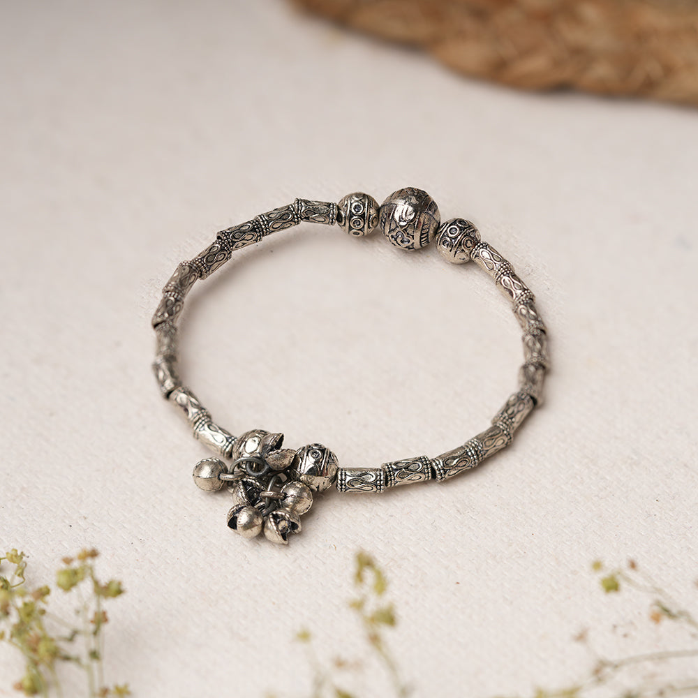 Vaari- Oxidised brass bracelet.