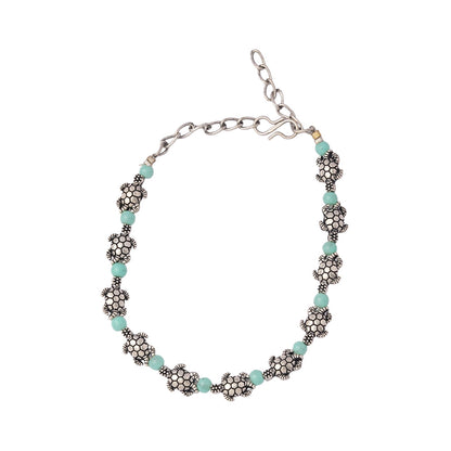 KurmaAmrit- Oxidised beaded bracelet