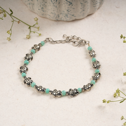 KurmaAmrit- Oxidised beaded bracelet