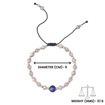 NayanRaksha- Oxidised beaded anklet