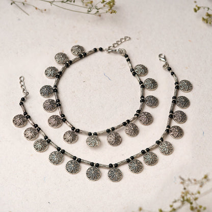 ShyamMani- Oxidised beaded bracelet