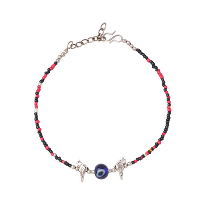 NazarPakshi- Oxidised beaded anklet