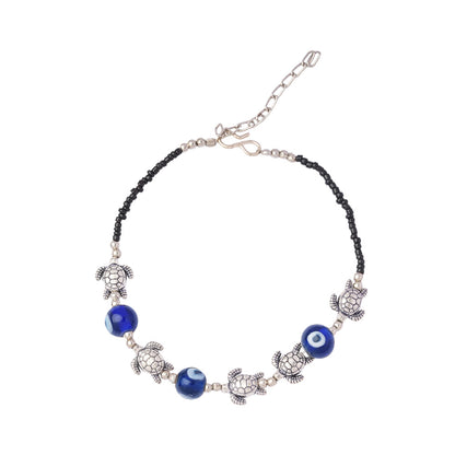 Jaladhara- Oxidised beaded anklet
