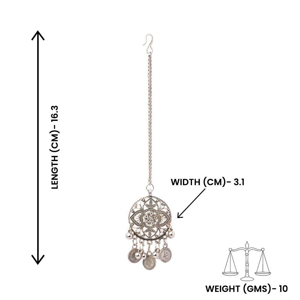 Phooltikka- Silver brass magtikka