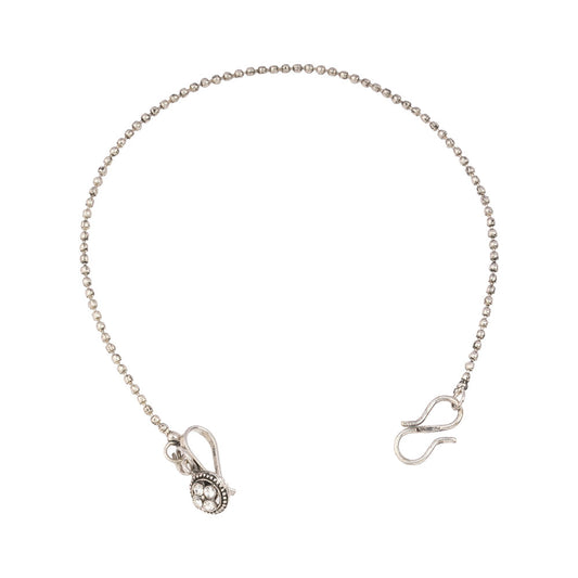 Divyashree- Silver Oxidised Nath