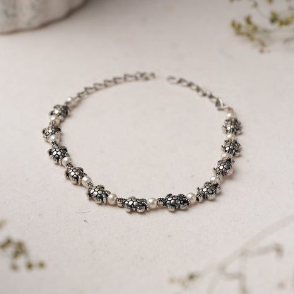 KurmRatna- Oxidised beaded bracelet