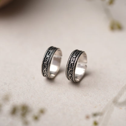 Chaaru- Oxidised Brass ToeRings