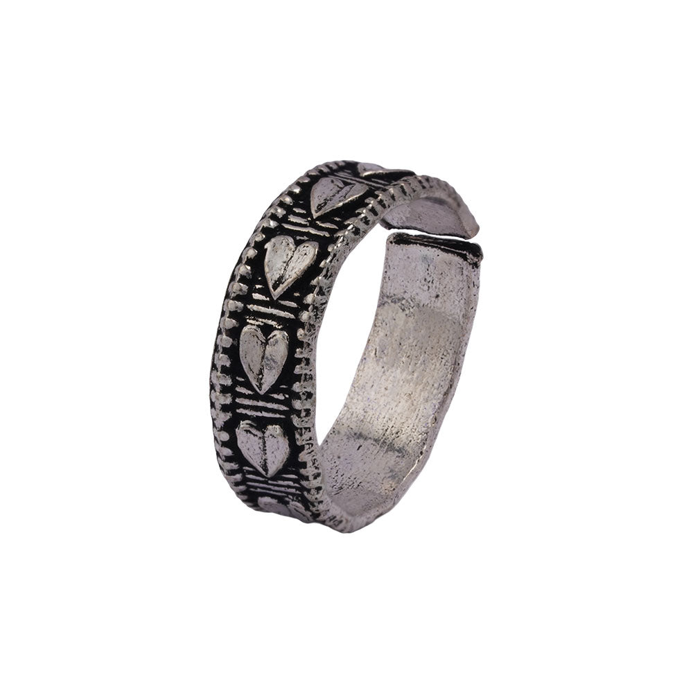 Bhaavika- Oxidised Brass Toe Ring