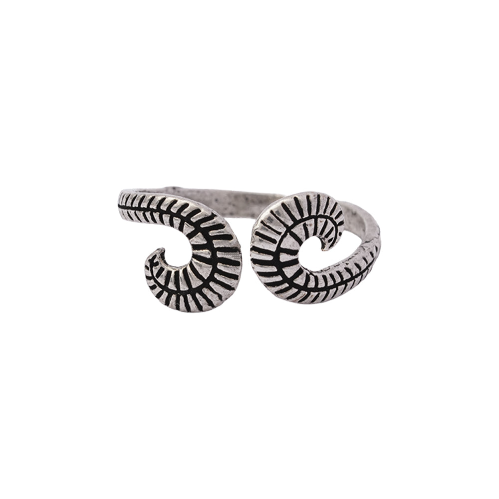 Taruni- Oxidised Brass ToeRings