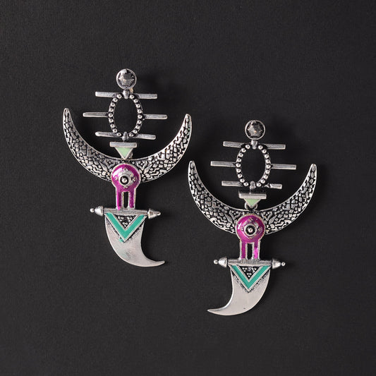 Oxidised Earring