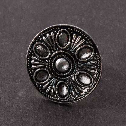 Valaya- Silver oxidised ring