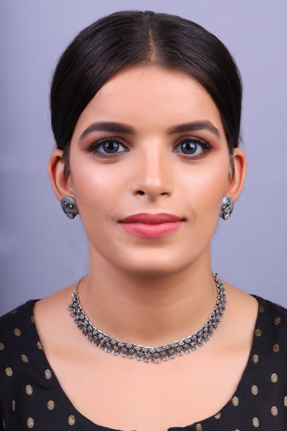 Harini- Oxidised Necklace