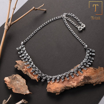 Mangalhar- Oxidised Necklace