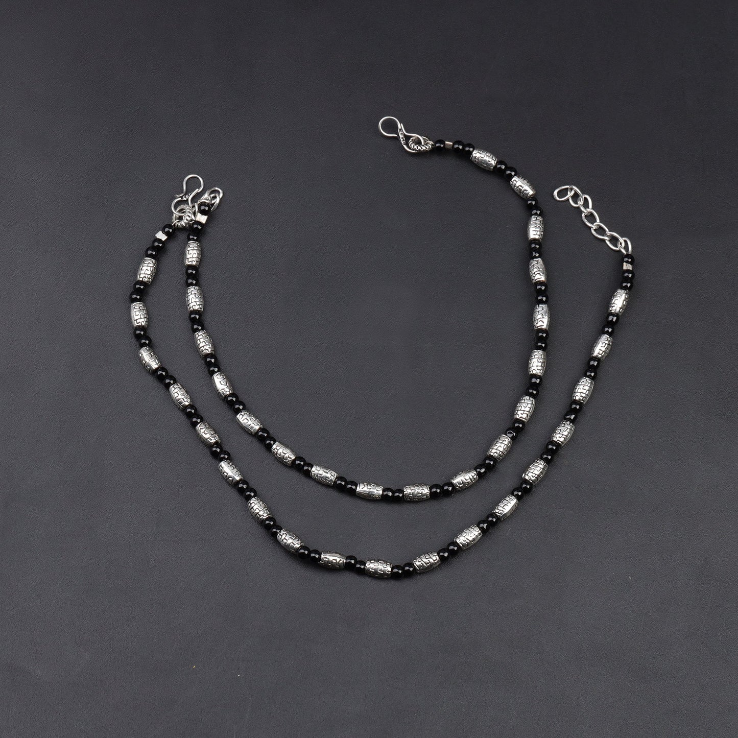 Kaalratna- Oxidised beaded bracelet
