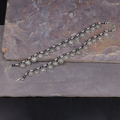 ShyamMani- Oxidised beaded bracelet