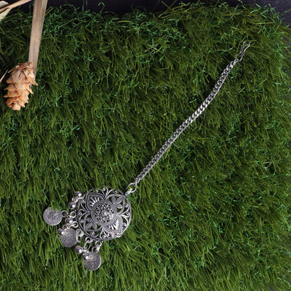 Phooltikka- Silver brass magtikka