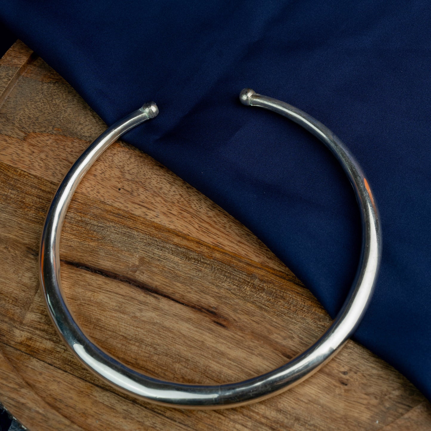 Divyamala – Brass Rajasthani Hasli Necklace