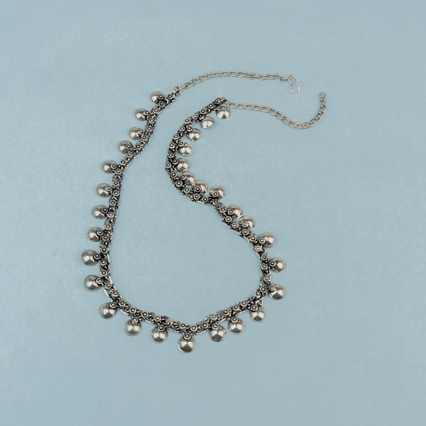 Navodita- Long Brass Neckpiece