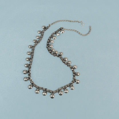 Navodita- Long Brass Neckpiece