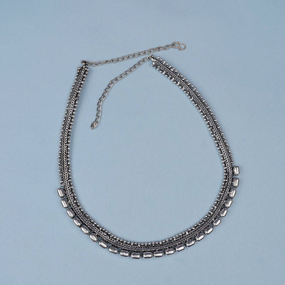 Kantiprabha- Long Brass Neckpiece