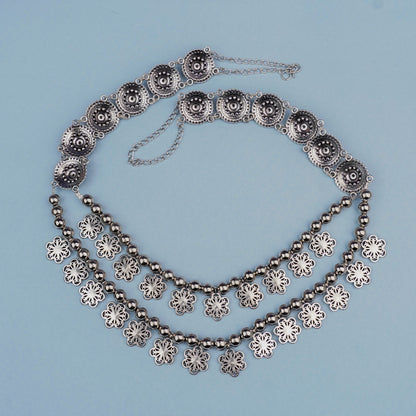 Ratnaval- Long Brass Neckpiece
