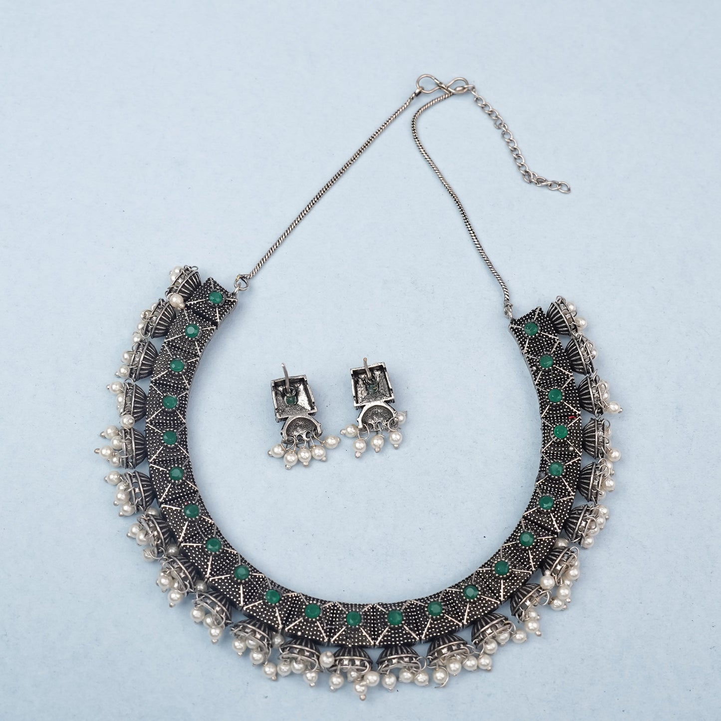 Kanakangi- Oxidised Necklace Set