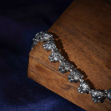 Tiger Motif Oxidised Bracelet