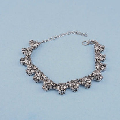 BaaghBandh- Silver Brass Bajuband