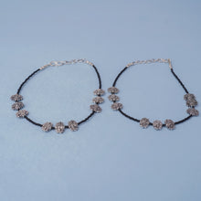 Oxidised Anklet