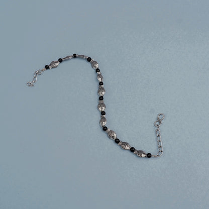 NeelMatsya- Oxidised beaded bracelet