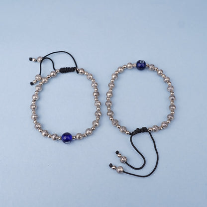 NayanRaksha- Oxidised beaded anklet